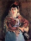 Portrait of Emilie Ambre in the role of Carmen by Edouard Manet
